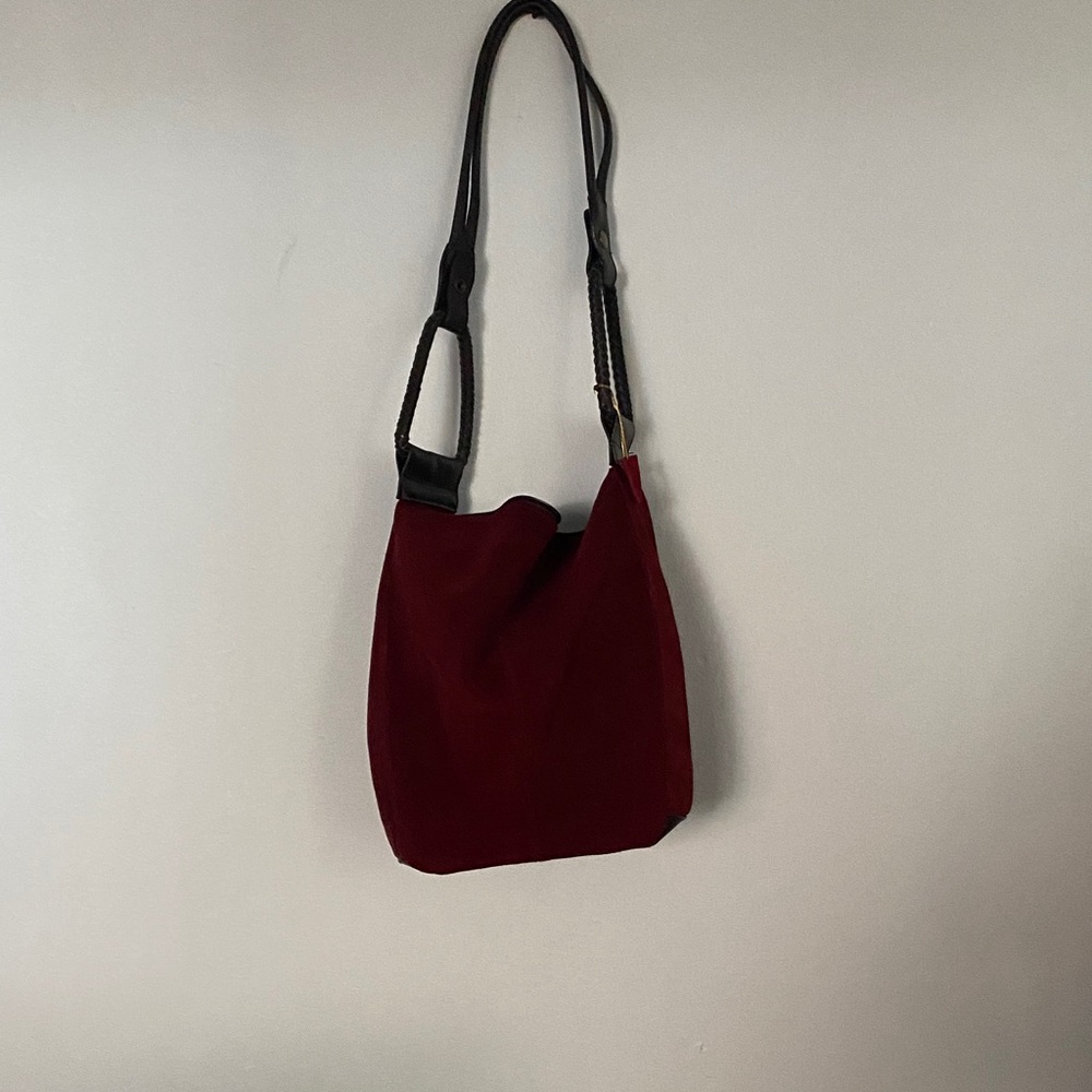 Isaac Mizrahi Deep Red Shoulder Bag